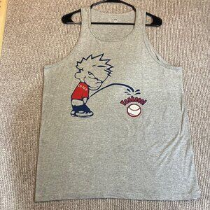Vintage boston redsox vs new york Yankees tank top